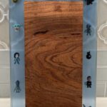 Mesquite Serving Tray with Epoxy Border