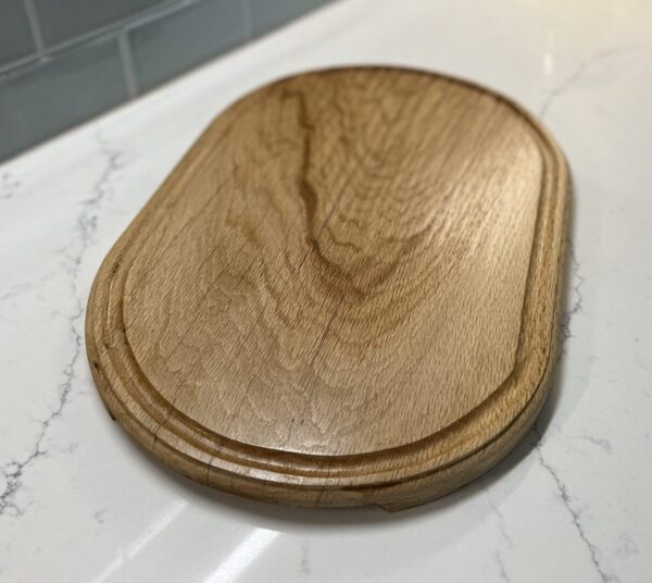 Oak Oval Serving Platter