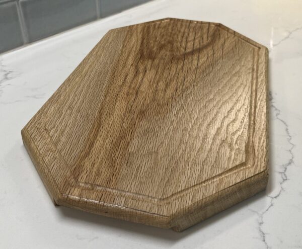 Geometric Oak Cutting Board