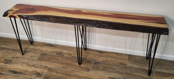 Cedar Sofa Table with Hairpin Legs - Image 2