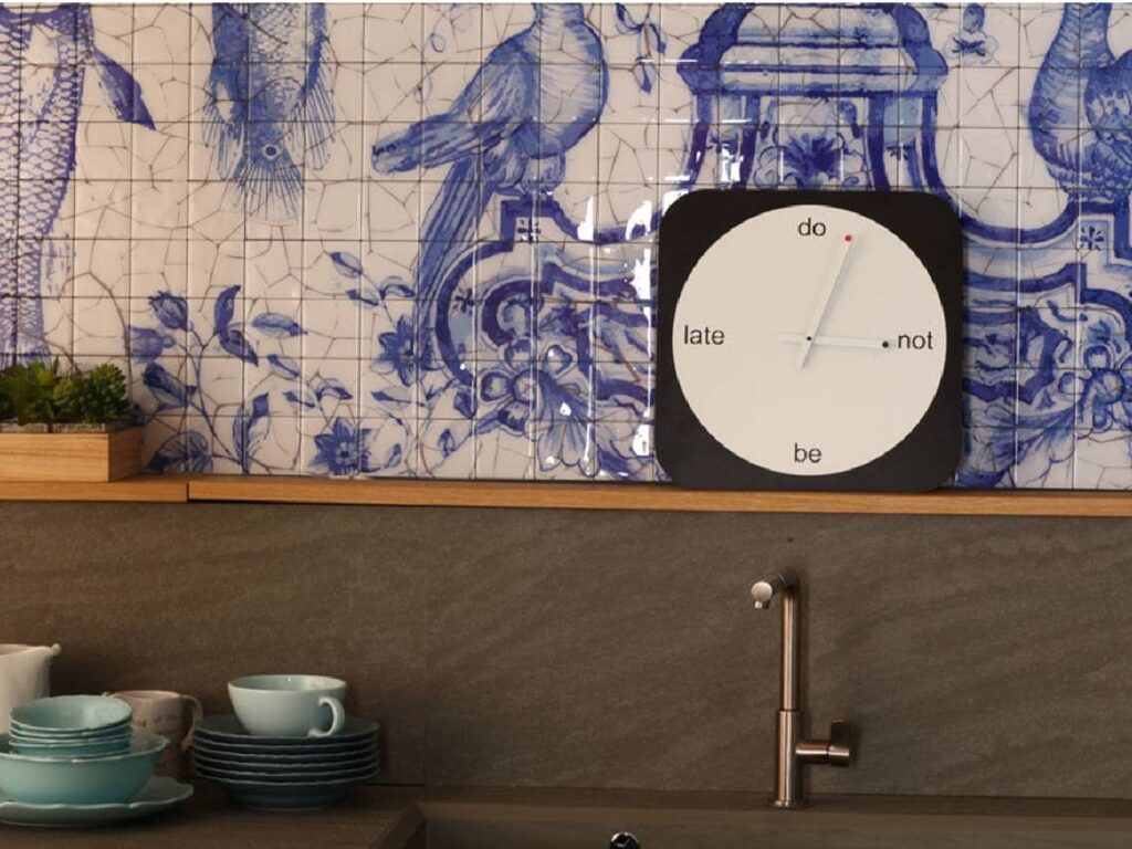 donotbelate orologio da parete